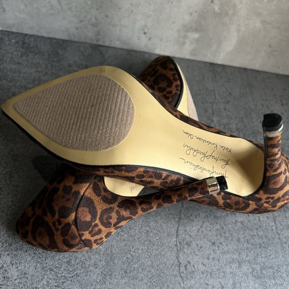 Kardashian Kollection Leopard heels Size 9 - Picture 7 of 16